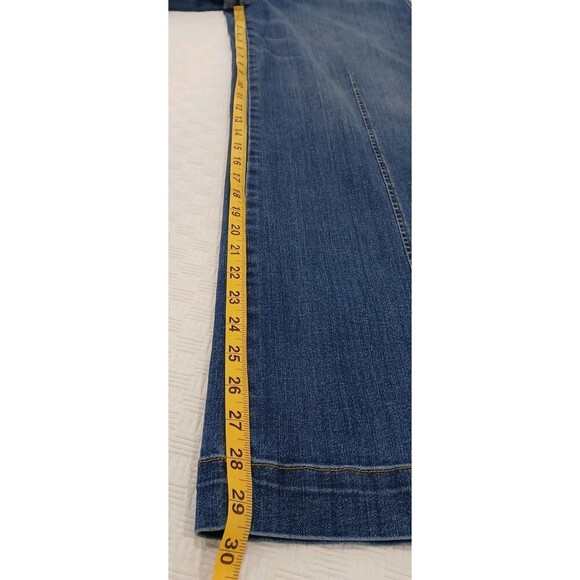 SPANX Pull On   Medium Seamed Front Wide Leg in Vintage Indigo Jeans Sz XL/ P - Picture 5 of 8